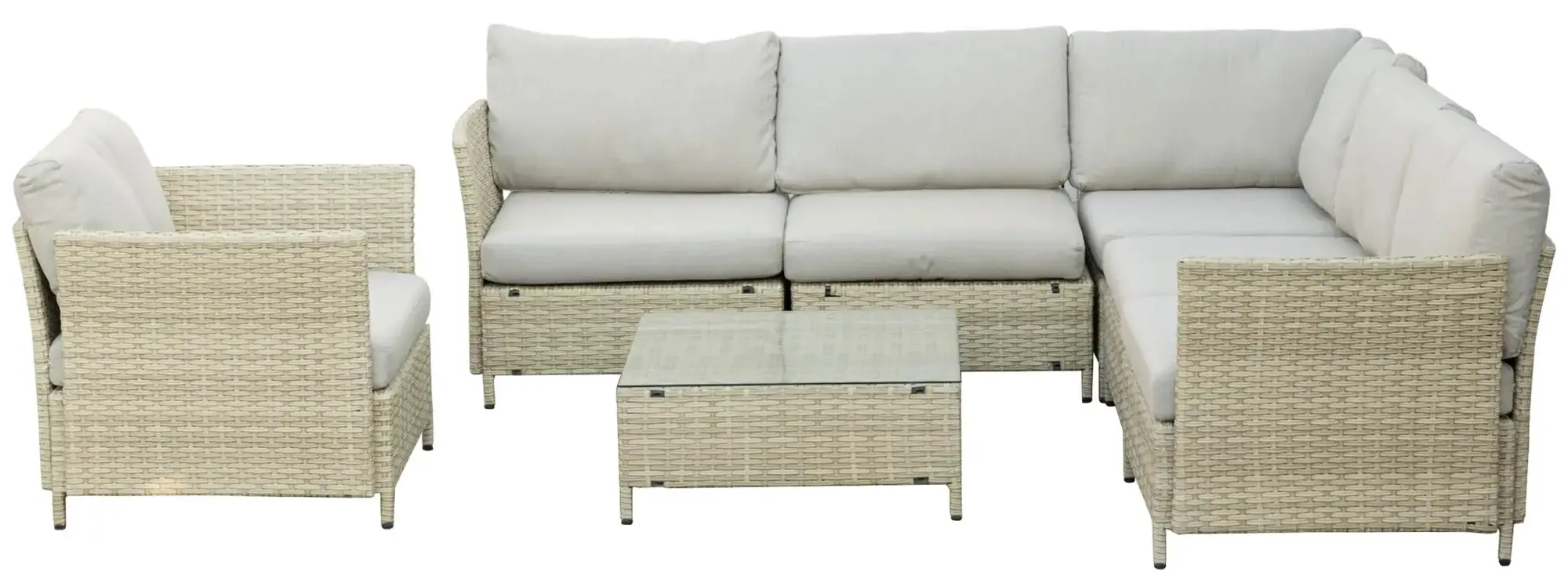 Set mobilier de gradina Outsunny 860-253V00BG (Beige)