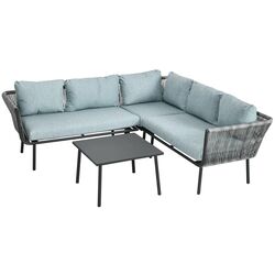 Set mobilier de gradina Outsunny 860-275V00GY (Grey/Blue) Thumb