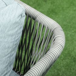 Set mobilier de gradina Outsunny 860-275V00GY (Grey/Blue) Thumb