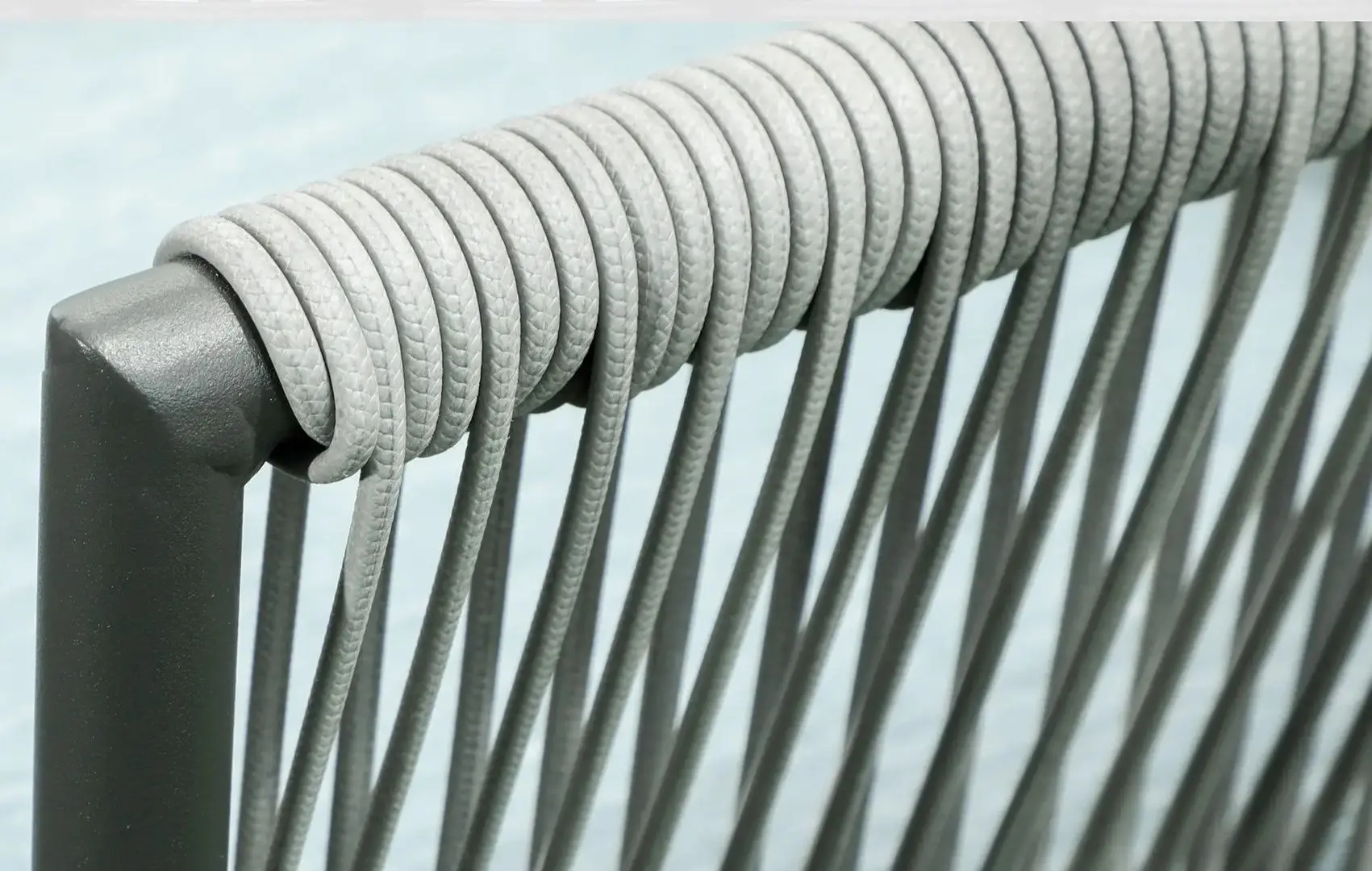 Set mobilier de gradina Outsunny 860-275V00GY (Grey/Blue)