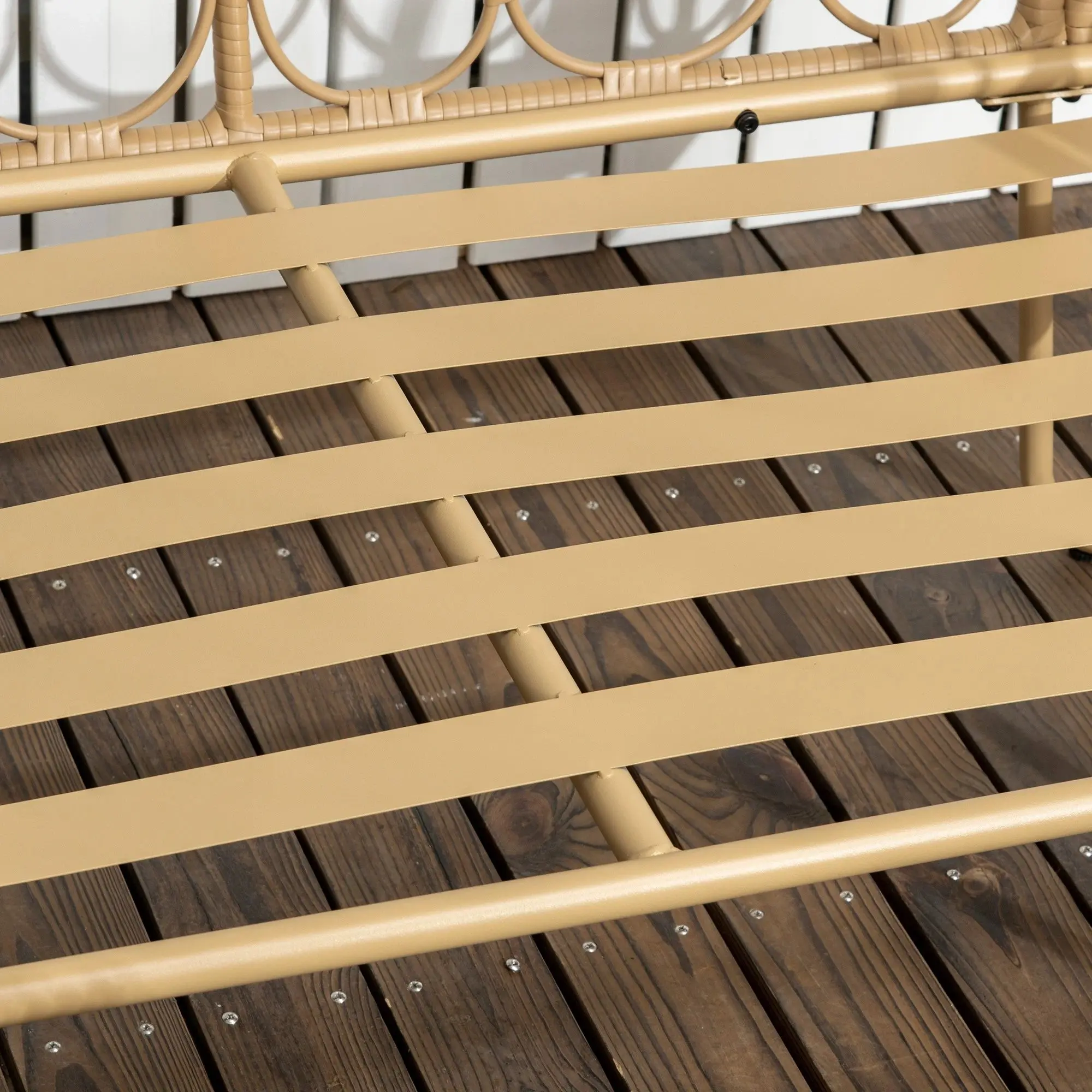 Set mobilier de gradina Outsunny 860-287V00YL (Yellow/Light Grey)