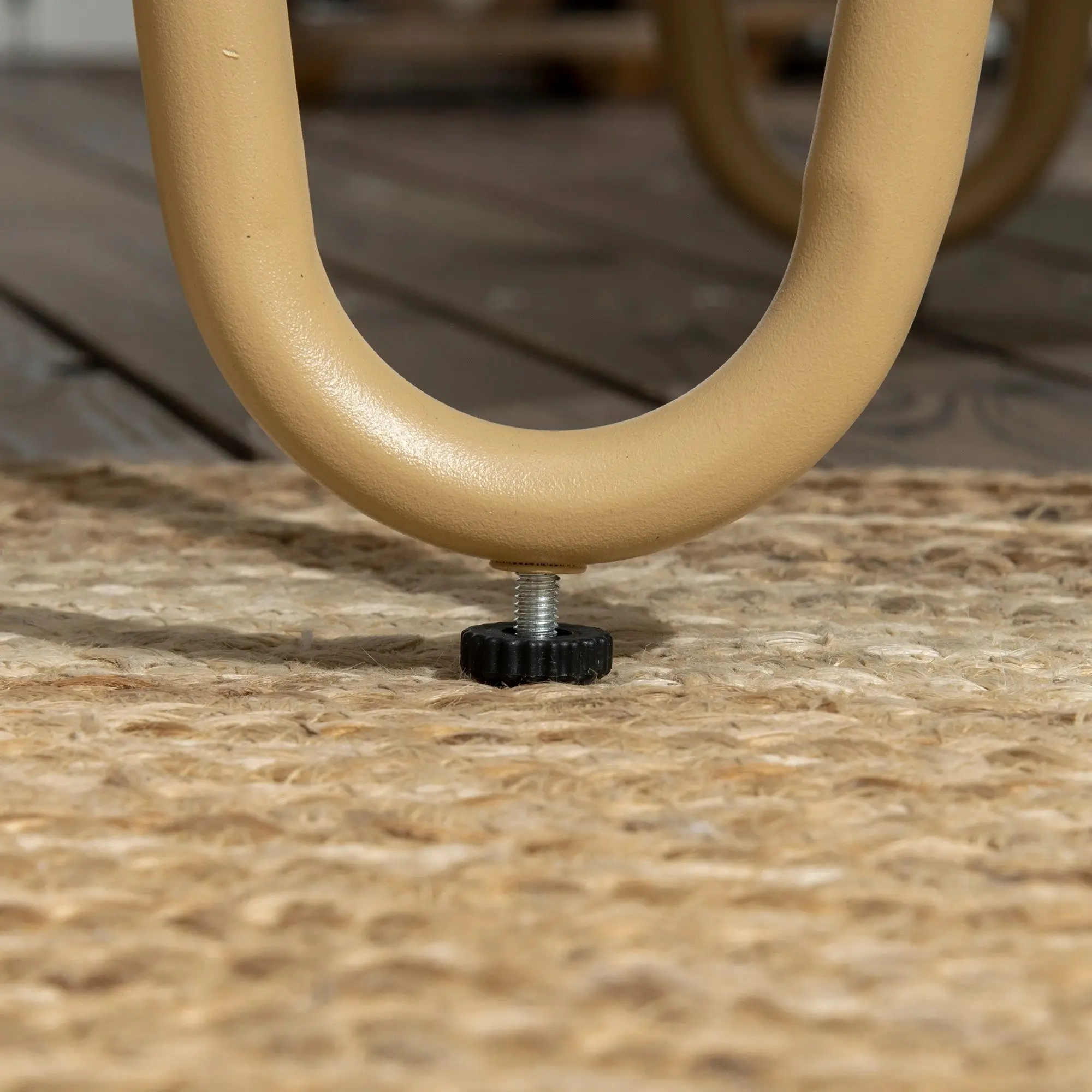 Set mobilier de gradina Outsunny 860-287V00YL (Yellow/Light Grey)