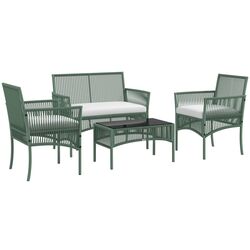 Set mobilier de gradina Outsunny 860-303V00DG (Dark Green) Thumb