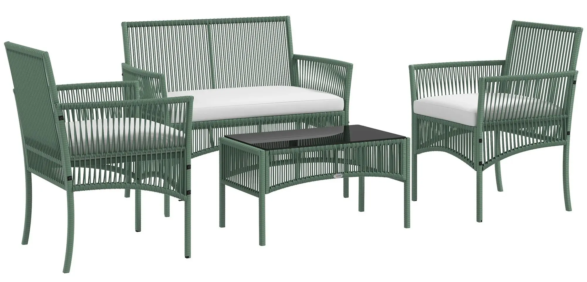 Set mobilier de gradina Outsunny 860-303V00DG (Dark Green)