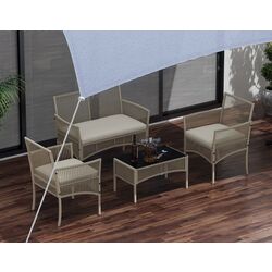 Комплект садовой мебели Outsunny 860-303V00KK (Khaki/White) Thumb