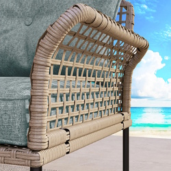 Set mobilier de gradina Outsunny 860-306V00GY (Natural/Grey) Thumb