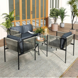 Set mobilier de gradina Outsunny 860-367V00GY (Grey)
