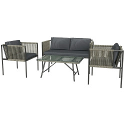 Set mobilier de gradina Outsunny 860-367V00GY (Grey) Thumb