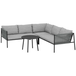 Set mobilier de gradina Outsunny 860-391V00CG (Dark Grey) Thumb
