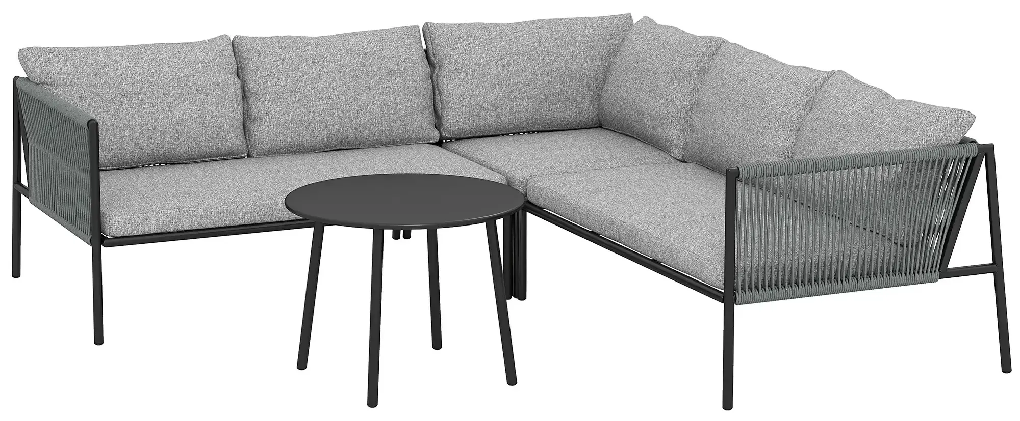 Set mobilier de gradina Outsunny 860-391V00CG (Dark Grey) - 3