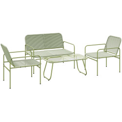 Set mobilier de gradina Outsunny 860-400V00GN (Green) Thumb