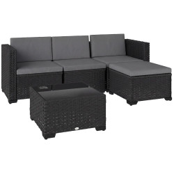 Set mobilier de gradina Outsunny 860-417V00GY (Grey/Black) Thumb