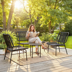 Set mobilier de gradina Outsunny 860-430V00BK (Black) Thumb