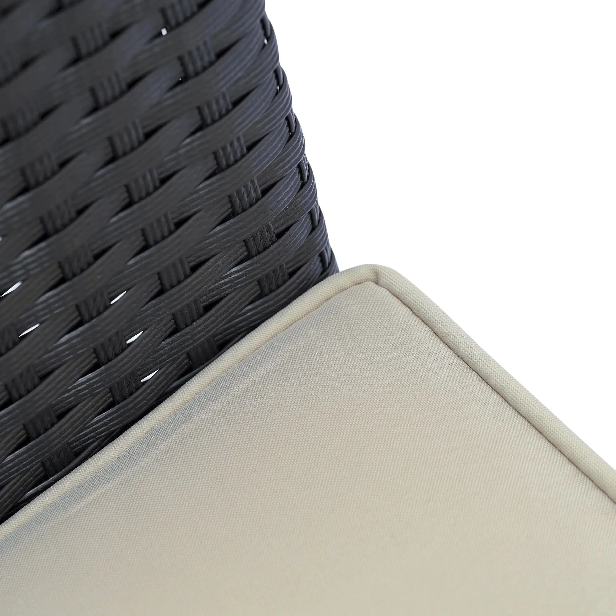 Set mobilier de gradina Outsunny 861-051BK (Black/Beige)