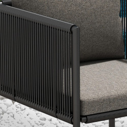 Комплект садовой мебели Outsunny 861-082V00BK (Black/Natural) Thumb