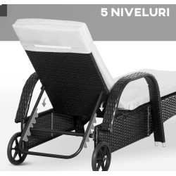 Комплект садовой мебели Outsunny 862-011BK (Black/Cream) Thumb