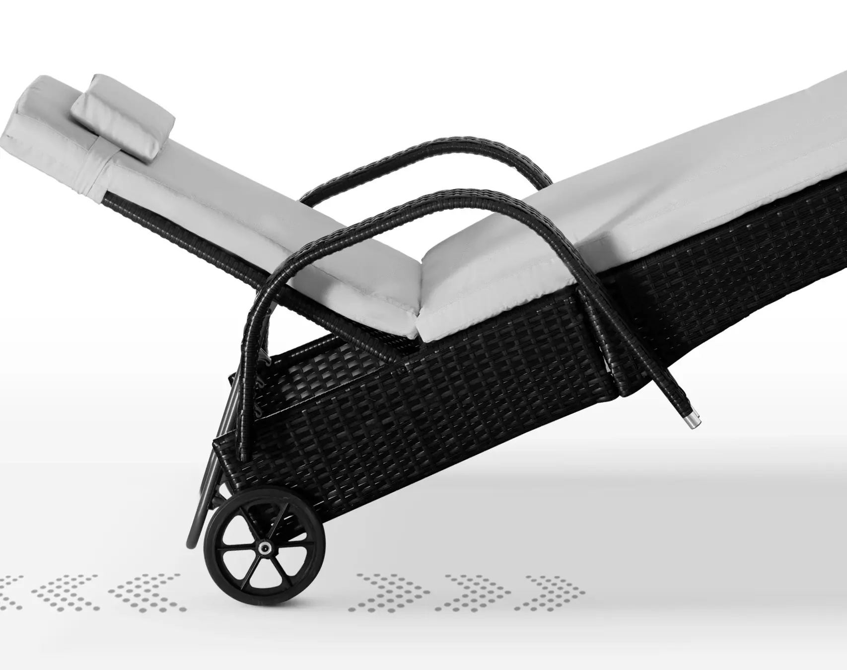 Комплект садовой мебели Outsunny 862-011BK (Black/Cream) - 5