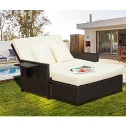 Set mobilier de gradina Outsunny 862-012 (Brown/Cream White)