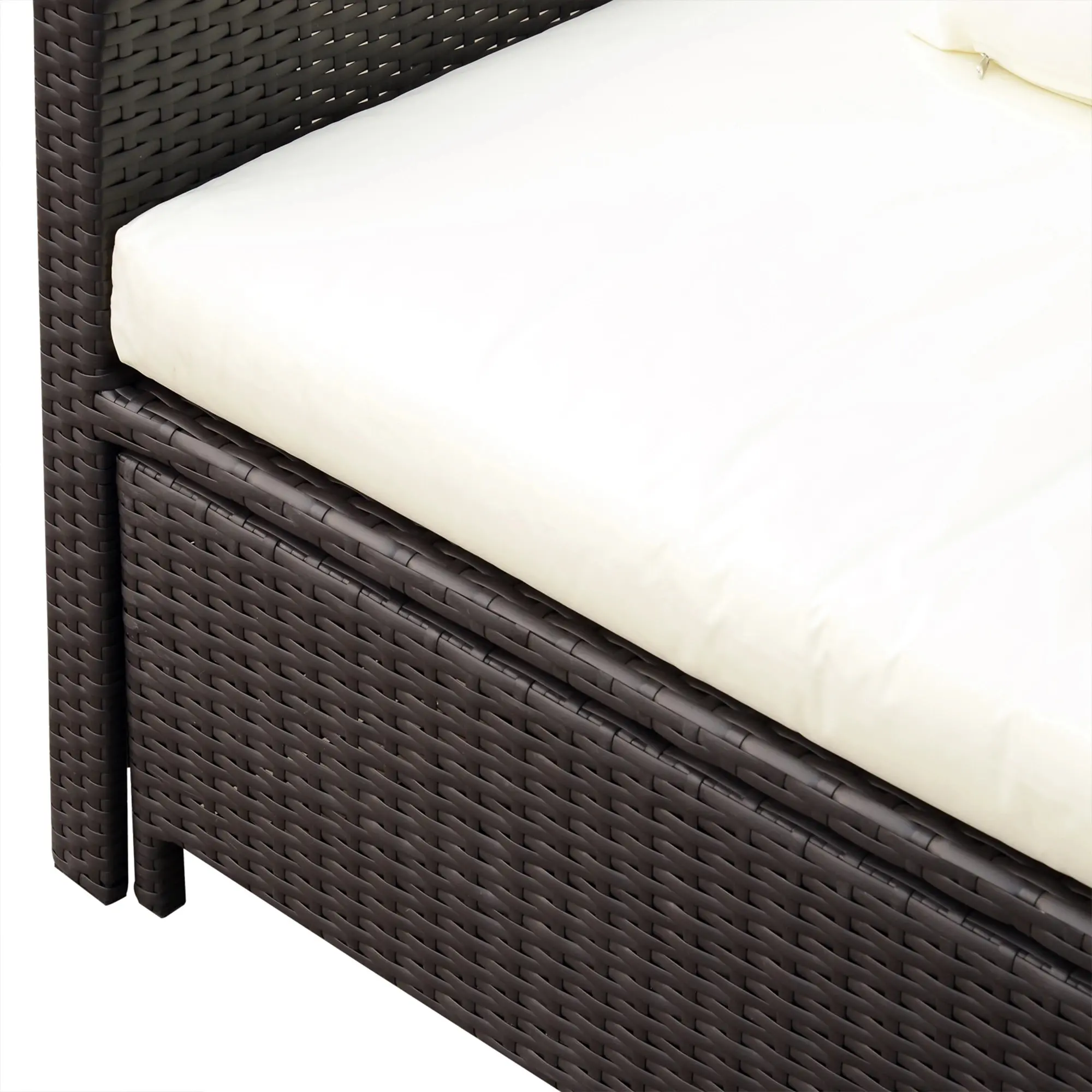 Set mobilier de gradina Outsunny 862-012 (Brown/Cream White)