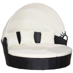 Set mobilier de gradina Outsunny 862-021BK (Black/Beige) Thumb