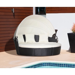 Set mobilier de gradina Outsunny 862-021BK (Black/Beige)