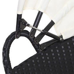 Set mobilier de gradina Outsunny 862-021BK (Black/Beige) Thumb