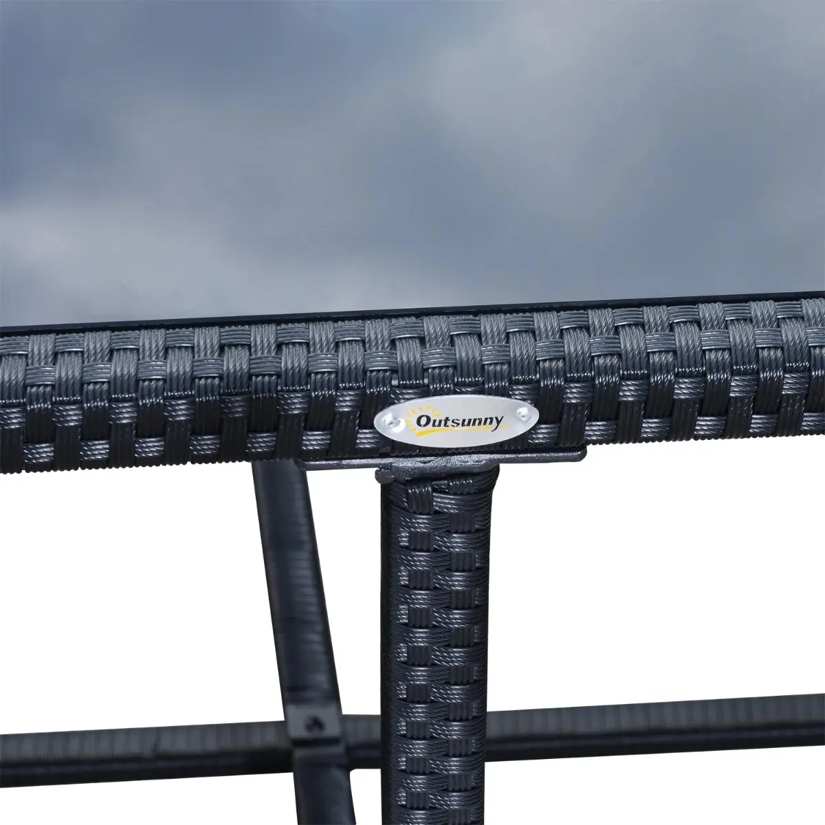 Комплект садовой мебели Outsunny 863-008 (Black) - 7