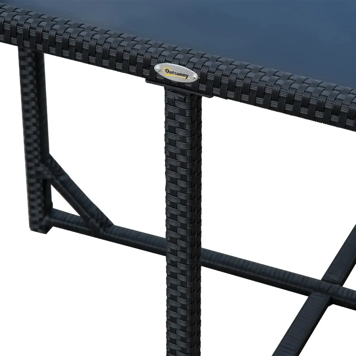 Комплект садовой мебели Outsunny 863-008 (Black) - 8