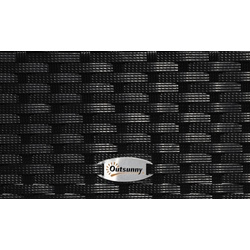 Set mobilier de gradina Outsunny 863-024 (Black/Cream) Thumb