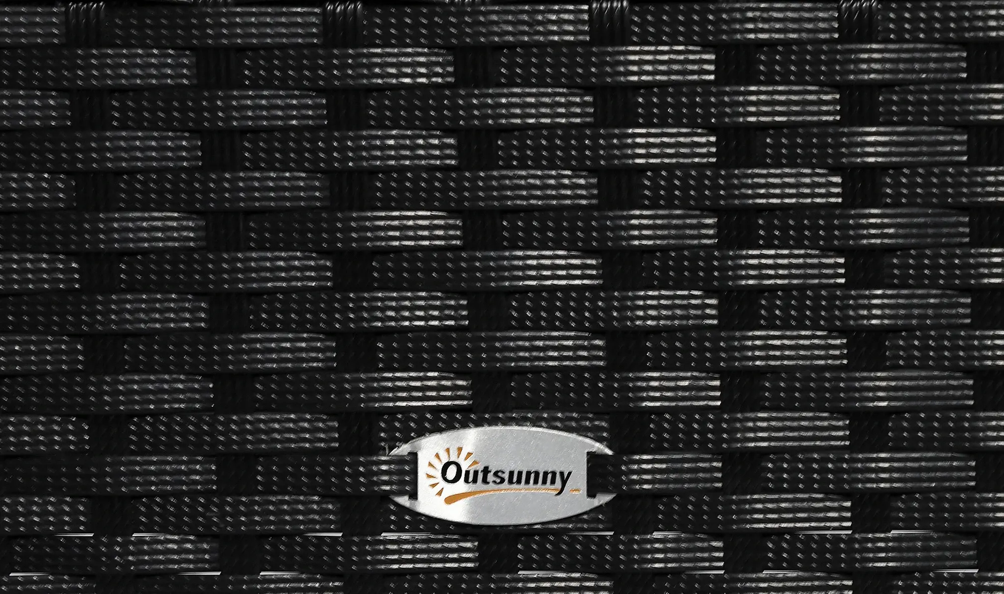 Set mobilier de gradina Outsunny 863-024 (Black/Cream)