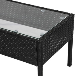 Set mobilier de gradina Outsunny 863-024 (Black/Cream) Thumb