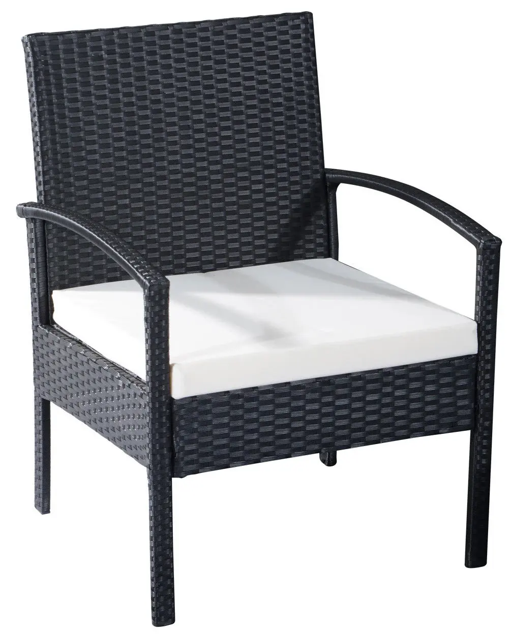 Set mobilier de gradina Outsunny 863-024 (Black/Cream)