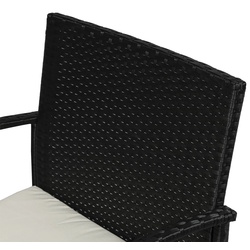 Set mobilier de gradina Outsunny 863-024 (Black/Cream) Thumb