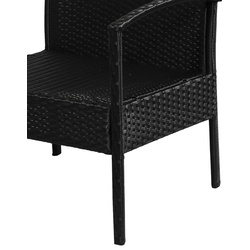 Set mobilier de gradina Outsunny 863-024 (Black/Cream) Thumb