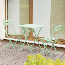 Set mobilier de gradina Outsunny 863-055GN (Green)
