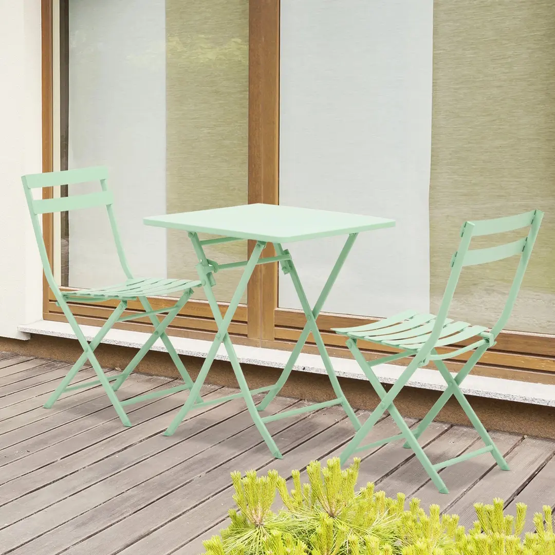 Set mobilier de gradina Outsunny 863-055GN (Green)