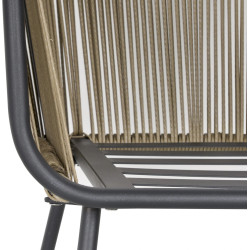 Set mobilier de gradina Outsunny 863-066 (Khaki/Grey) Thumb