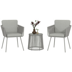 Set mobilier de gradina Outsunny 863-066V00LG (Light Grey) Thumb