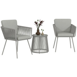 Set mobilier de gradina Outsunny 863-066V00LG (Light Grey) Thumb