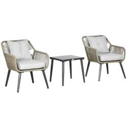 Set mobilier de gradina Outsunny 863-110V01KK (Grey) Thumb