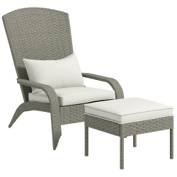 Set mobilier de gradina Outsunny 867-173V01CW (Grey/Cream White) Thumb