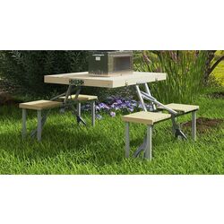 Set mobilier de gradina Outsunny A20-339V00ND (Natural) Thumb