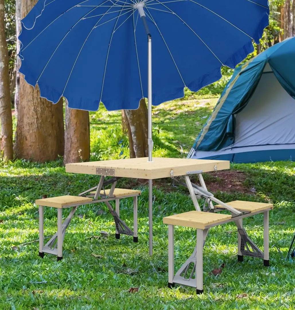 Set mobilier de gradina Outsunny A20-339V00ND (Natural)