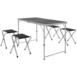 Комплект садовой мебели Outsunny A20-416V00BK (Black/Silver) Thumb