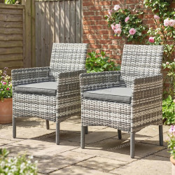 Set fotolii de gradina Outsunny 860-425V00GY (Grey)