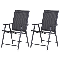 Set scaune de gradina Outsunny 84B-381BK (Black) Thumb