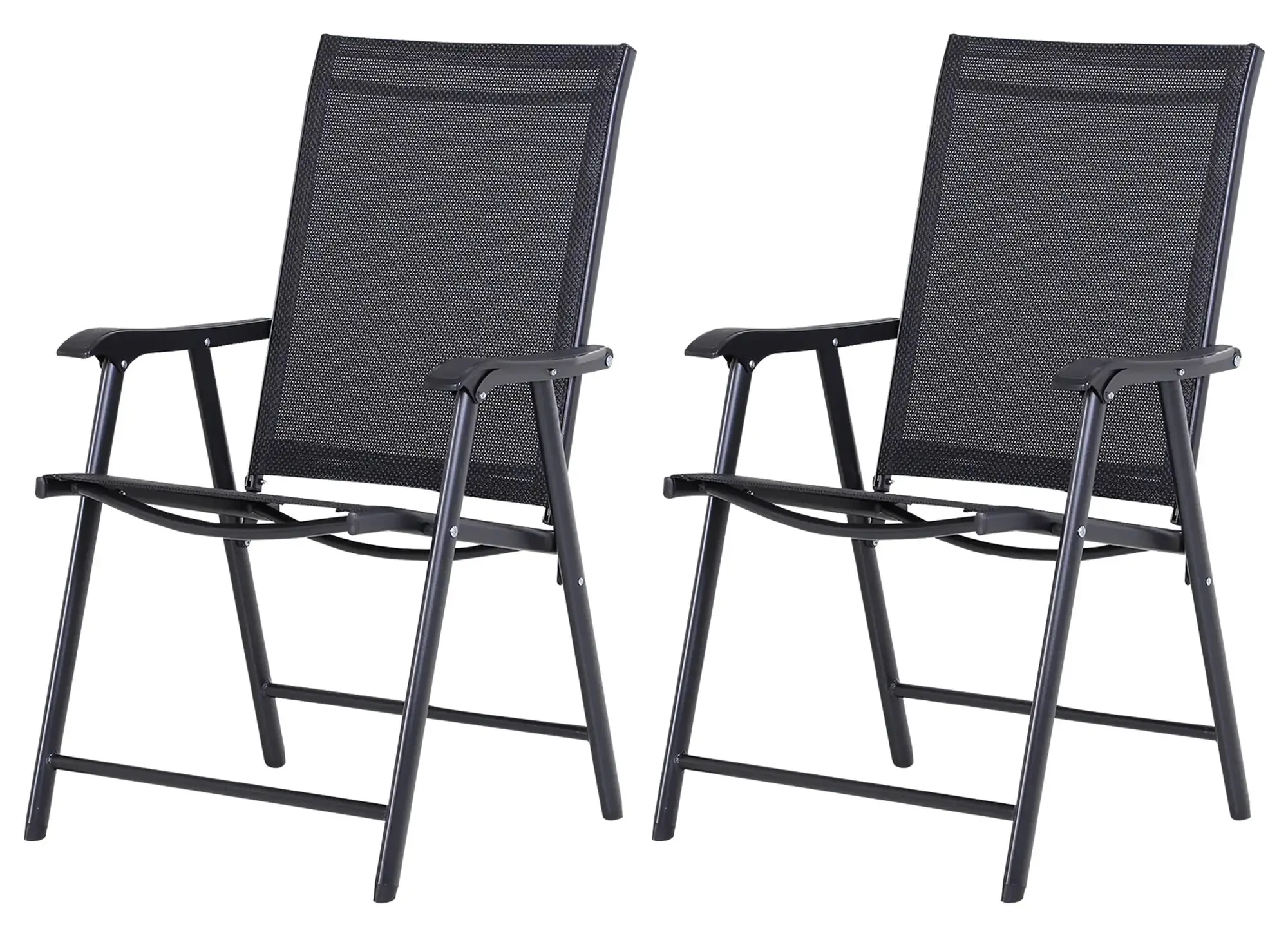 Set scaune de gradina Outsunny 84B-381BK (Black) - 2
