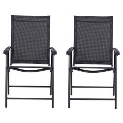 Set scaune de gradina Outsunny 84B-381BK (Black) Thumb