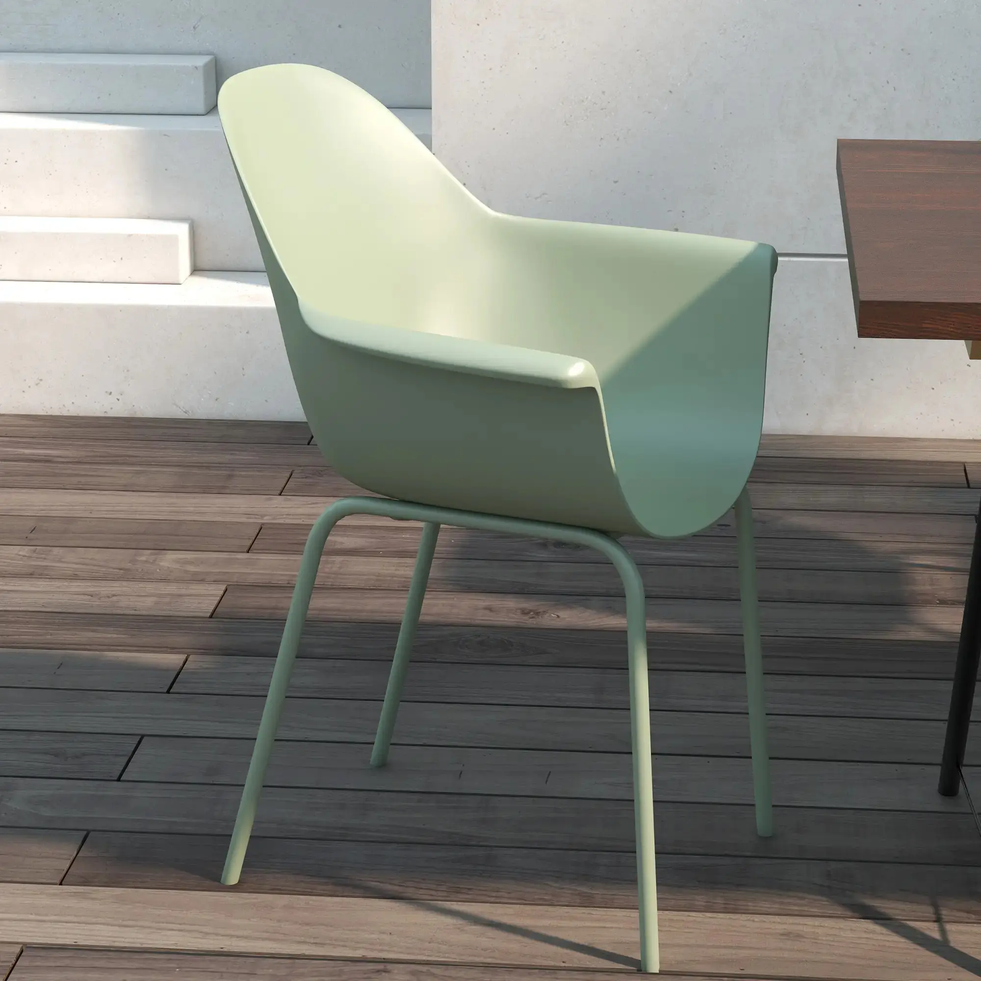 Комплект садовых стульев Outsunny 84G-233V00GN (Green) - 6