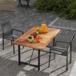 Комплект садовых стульев Outsunny 84G-592V00CG (Dark Grey) Thumb